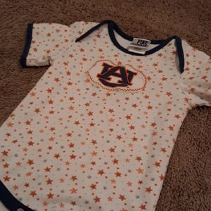 Auburn onesie with stars
